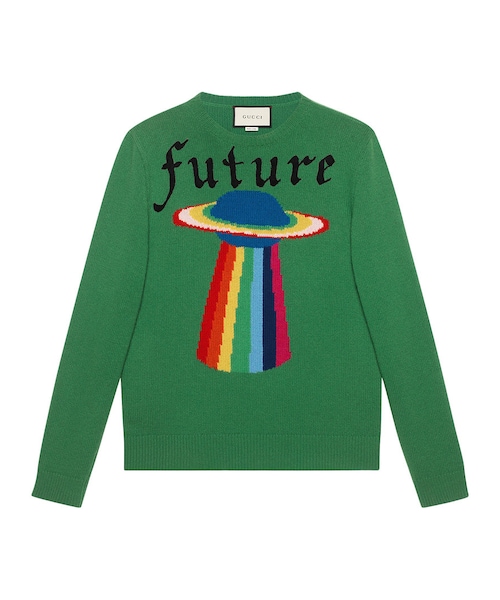 GUCCI（グッチ）の「Gucci - UFO インターシャセーター - men - ウール