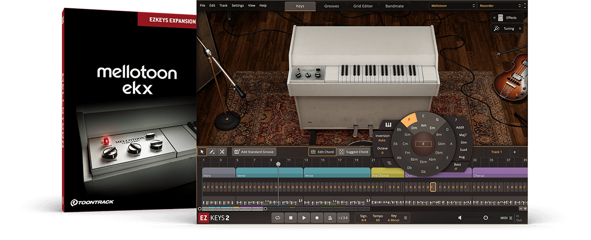 Mellotoon EKX | Toontrack