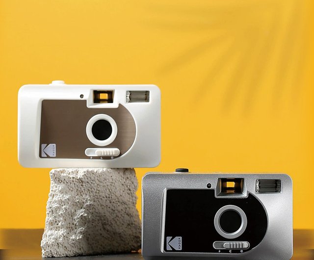 台湾 Kodak コダック S88 レトロフィルムカメラ -シルバーブラック