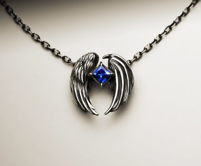 シルバー925 チャーム 天使の羽 悪魔の羽 デビル エンジェル