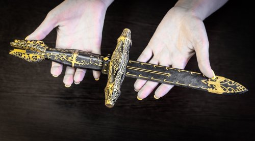 ロシア 黒檀の短剣| The Elder Scrolls Oblivion Tasha's craft - Pinkoi