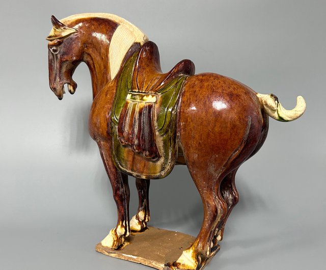 台湾 唐三彩馬の置物 コレクター - Pinkoi