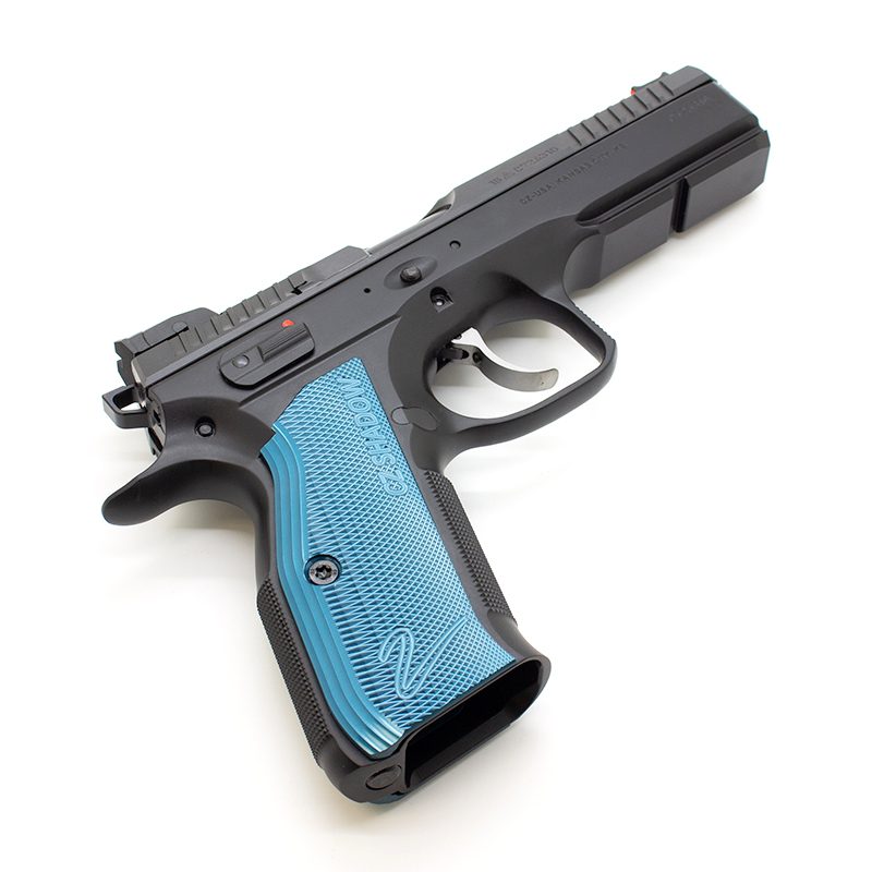 CZ Shadow 2 - Black / Blue - Cajun Gun Works