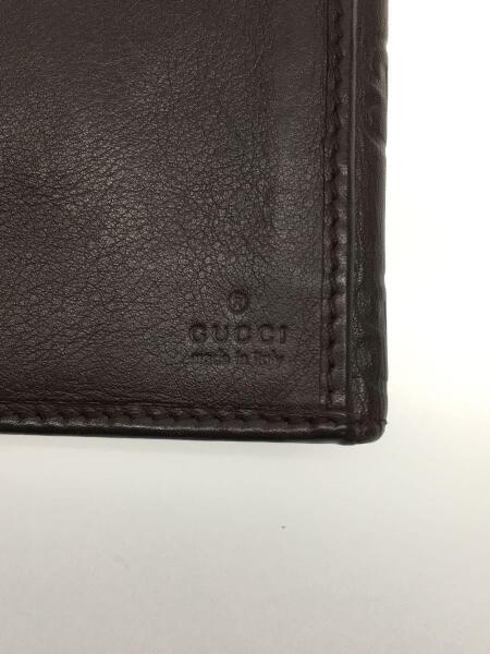 GUCCI(グッチ) / 長財布/レザー/ブラウン/総柄/レディース/181593-2067