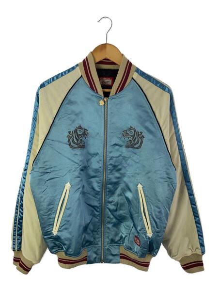 Onitsuka Tiger(オニツカタイガー) / スカジャン/L/ナイロン/ブルー