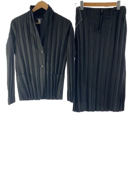 ISSEY MIYAKE(イッセイミヤケ) / セットアップ/3/ポリエステル/BLK