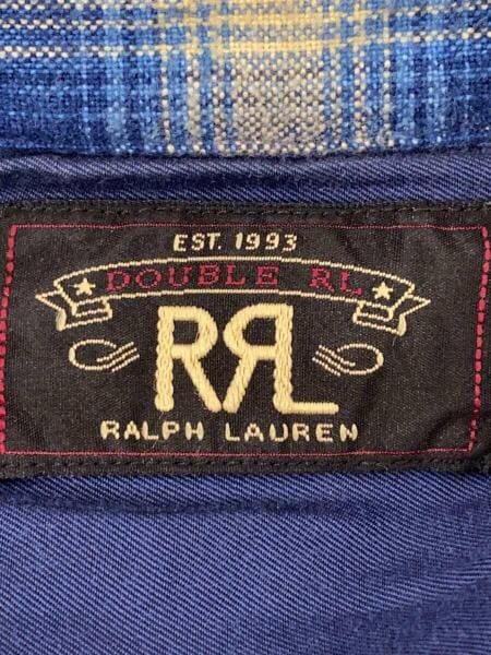 RRL(ダブルアールエル) / 長袖シャツ/XL/コットン/BLU/チェック