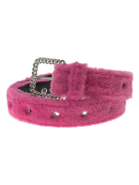 その他ブランド(ソノタブランド) / FURBELT/AFB/ベルト/--/ピンク/無地