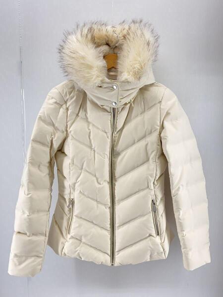 ZARA(ザラ) / ダウンジャケット/M/ポリエステル/WHT/ホワイトダック