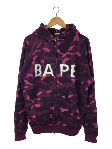 A BATHING APE(アベイシングエイプ) / BAPEロゴラインストーンジップ