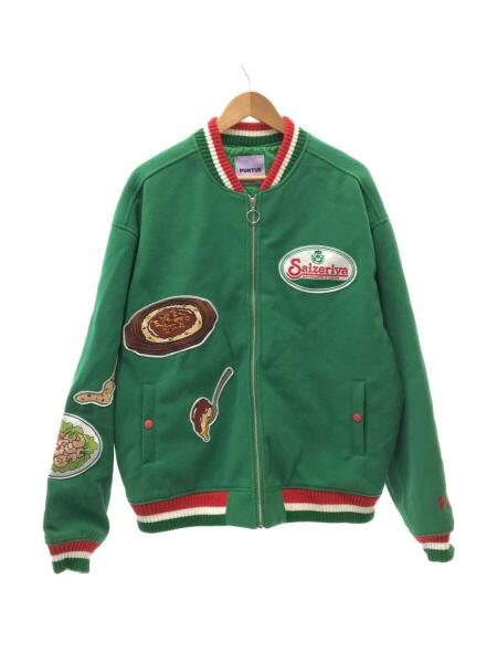 PUNYUS(プニュズ) / サイゼリヤワッペンブルゾン/3/ウール/グリーン