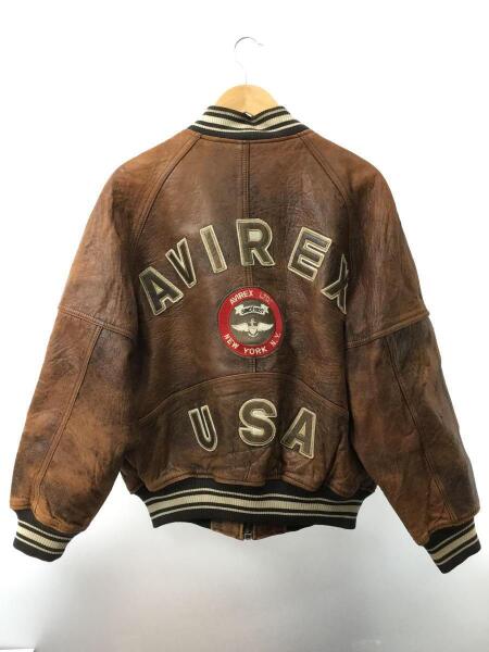 AVIREX(アヴィレックス) / レザージャケット・ブルゾン/XS/レザー/BRW