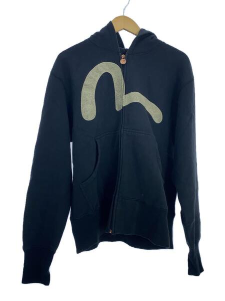 EVISU(エヴィス) / ジップパーカー/42/コットン/ブラック | 古着の販売