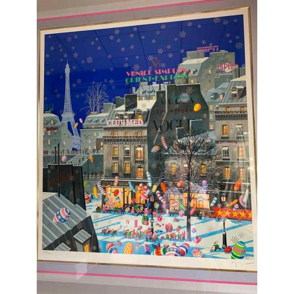 絵画 ヒロ、ヤマガタ ホリデーシーズン 版画／シルクスクリーン 全国