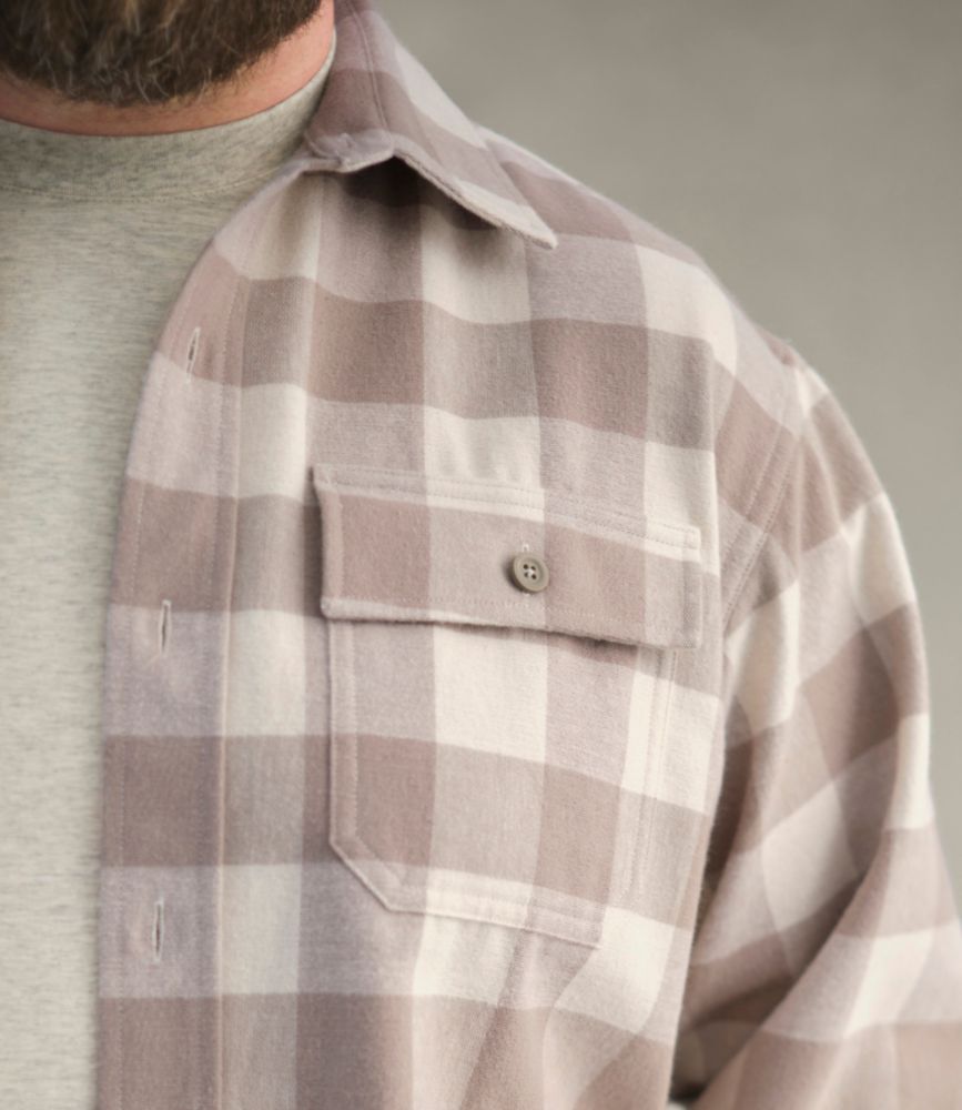 Men's Chamois Shirt, Traditional Fit, Plaid | Flannel Shirts
