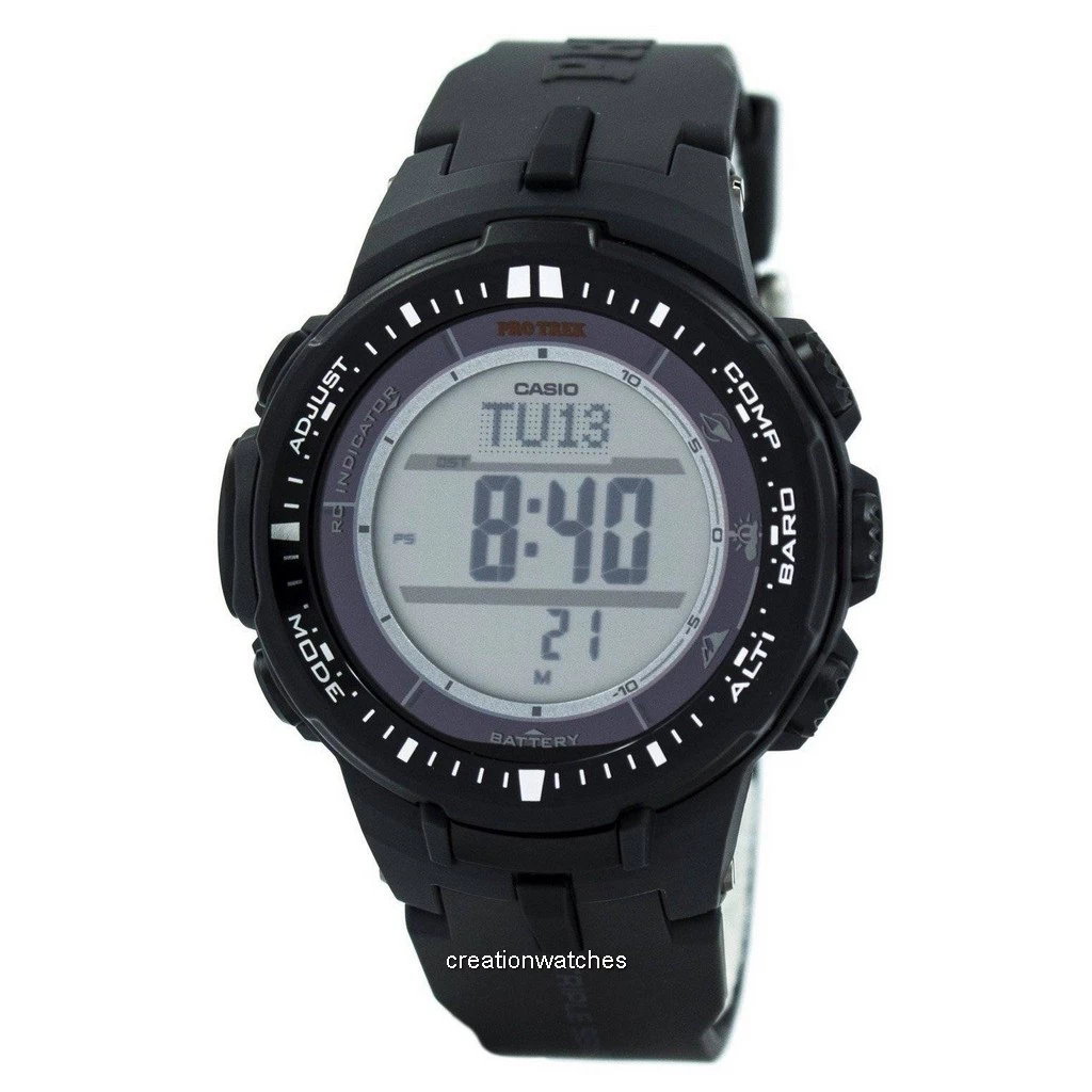 カシオ プロトレック Tripal センサー PRW 3000 1 D PRW-3000-1