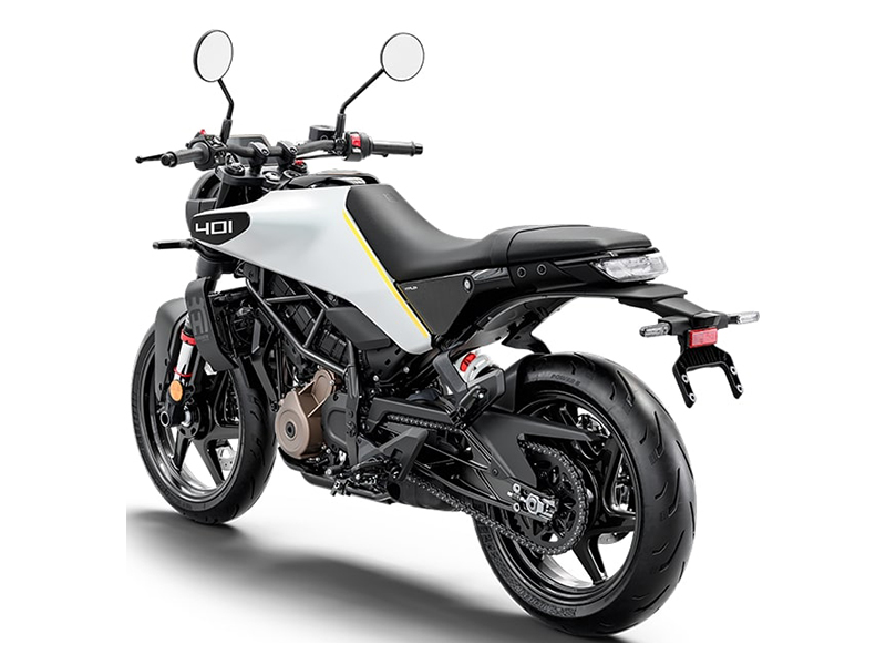 New 2025 Husqvarna Vitpilen 401 White | Motorcycles in Austin TX |