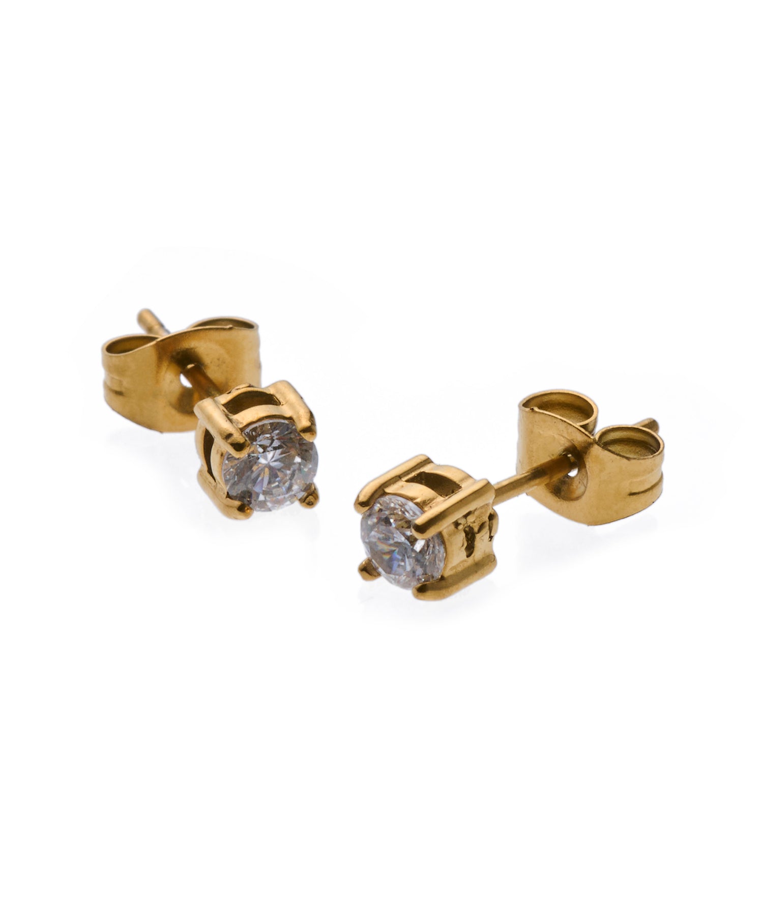 ゴールド]ジルコニアピアス