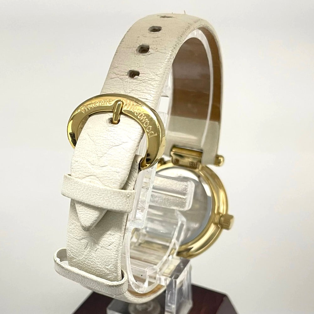 ヴィヴィアン・ウエストウッド ホワイト文字盤 32mm 2025年11月電池