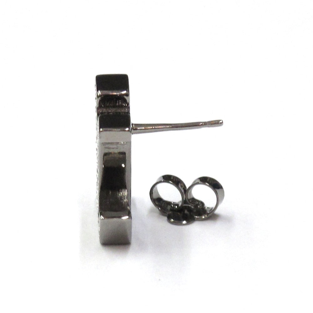 LOUIS VUITTON ルイ・ヴィトン ブックル LV イニシャル M80183 片耳