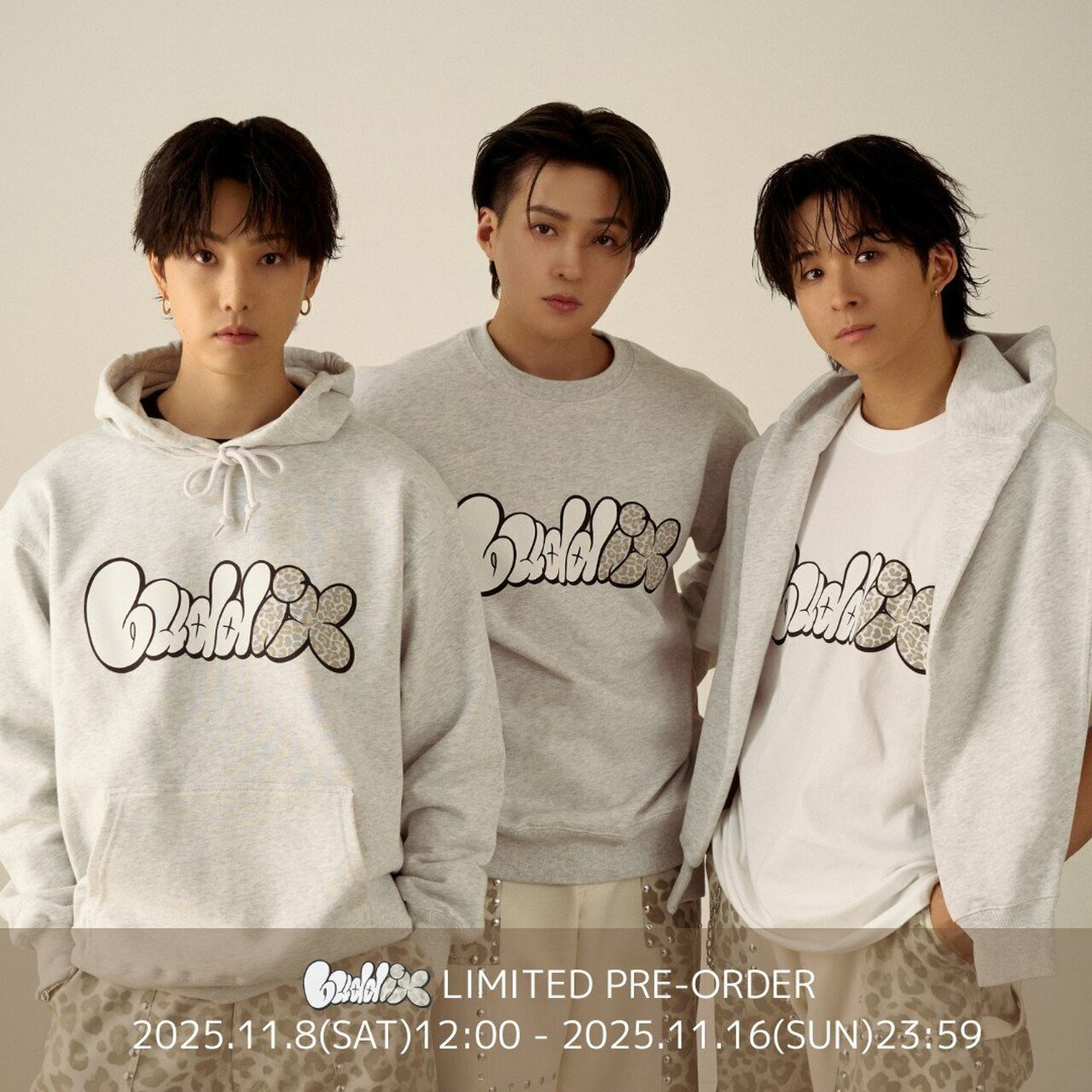 11/8(土)12:00～受注販売開始!!】buddix LIMITED PRE-ORDER | NEWS