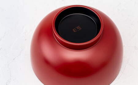 滴生舎】浄法寺漆器 おやま椀 （大） 朱／漆器 器 食器 お椀 椀 伝統