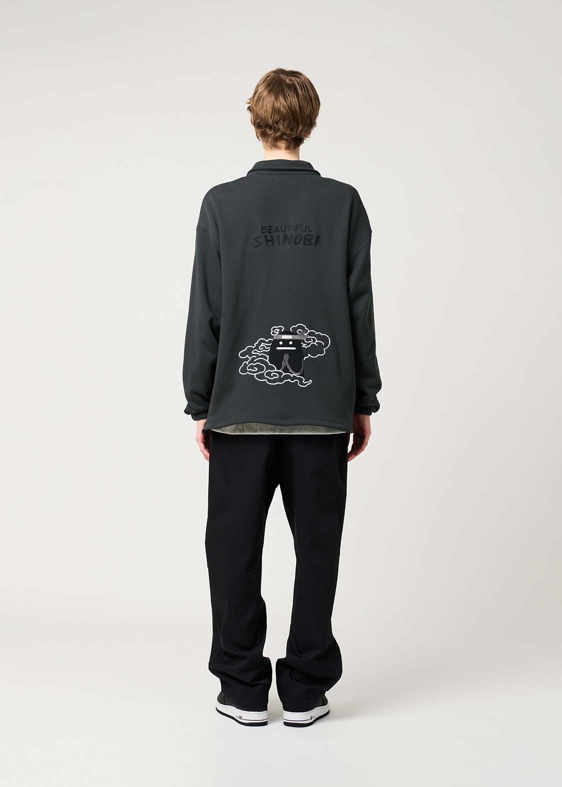 ビューティフルシャドーシノビ｜スタンドジップブルゾン｜ユニセックス