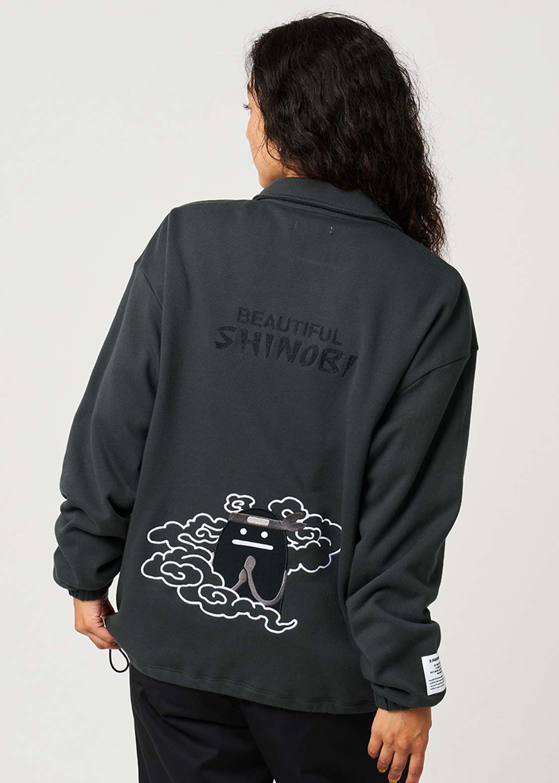 ビューティフルシャドーシノビ｜スタンドジップブルゾン｜ユニセックス