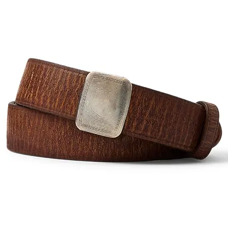 買取価格13,600円】RRL(ダブルアールエル) ベルト スライダーバックル