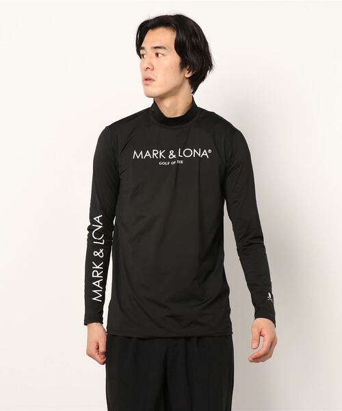 MARK & LONA ブラック長袖アンダーウェア MARK & LONA ブラック長袖