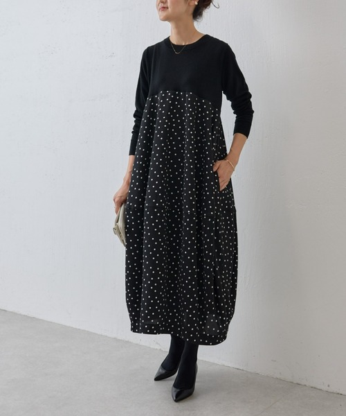 BEARDSLEY（ビアズリー）の「ドットマルワンピ（ワンピース）」 - WEAR