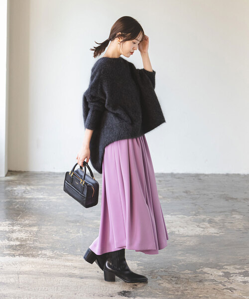 Noble（ノーブル）の「《追加》ファーニットワイドプルオーバー 3