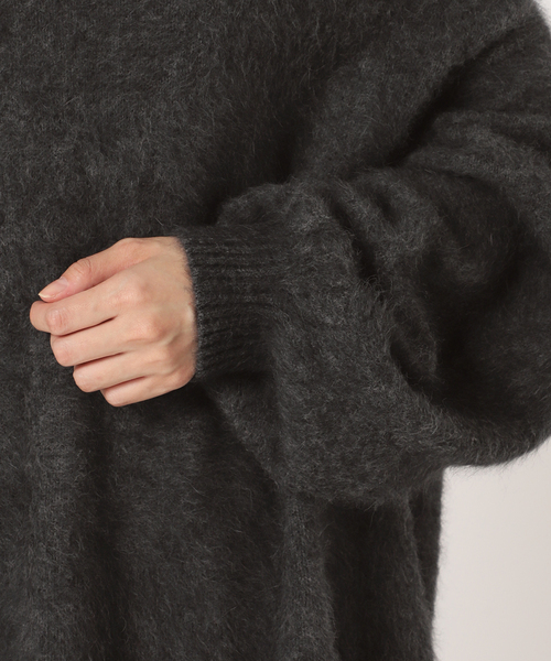 Noble（ノーブル）の「ファーニットオフショルプルオーバー（ニット