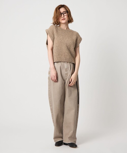 conte（コンテ）の「【別注】＜upper hights for conte＞ベージュ