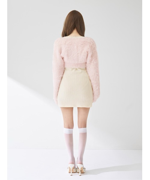 ケーブルニットソーセットミニワンピース（ワンピース）｜Darich