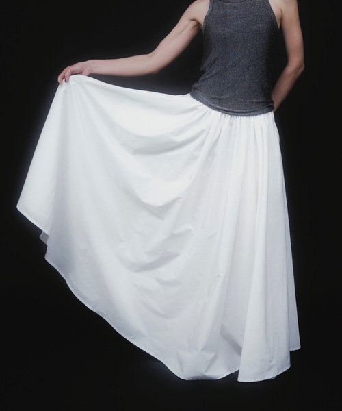 yae（ヤエ）の「Voluminous taffeta skirt/ボリュームタフタスカート