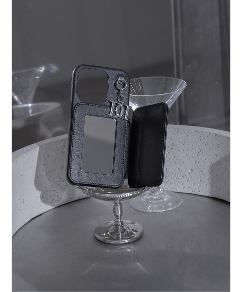 キルティングミラーDDチャームiPhoneケース（スマホケース/カバー