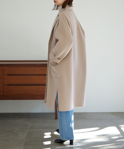 SLOBE IENA（スローブイエナ）の「HAMILTONダブルフェイスウールロング