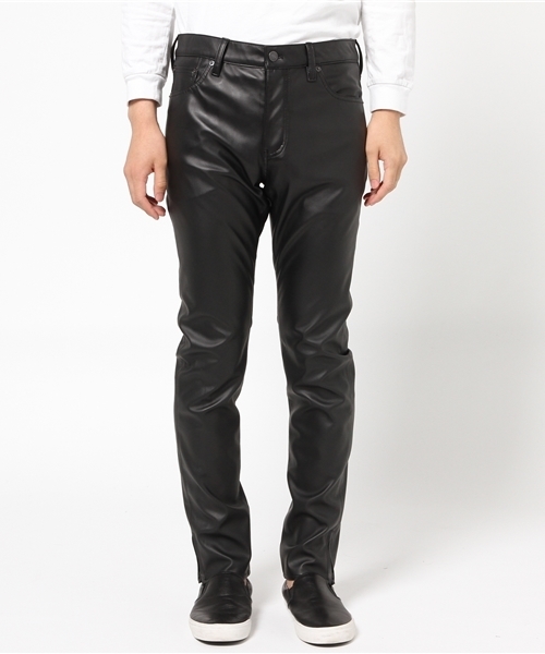 HYSTERIC GLAMOUR（ヒステリックグラマー）の「SYNTHETIC LEATHER 裾