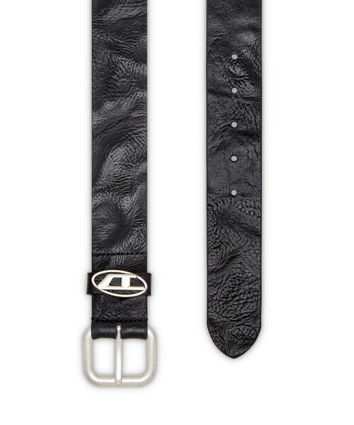 メンズ レザーベルト B-1DR OVAL D LOOP（ベルト）｜DIESEL