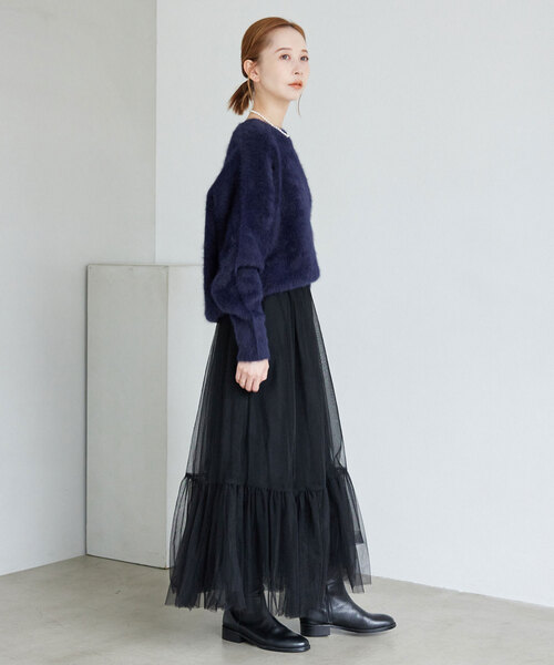 SLOBE IENA（スローブイエナ）の「《追加》フォックスカシミヤプル