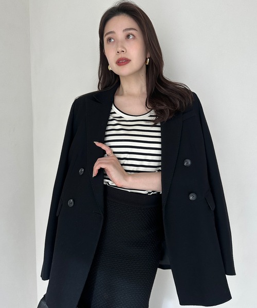 セール】ステートメントウールオーバージャケット（テーラード