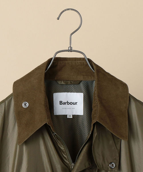 Barbour（バブアー）の「BARBOUR: 別注 パッカブル ナイロン BORDER