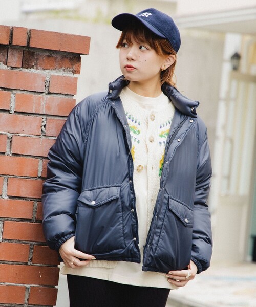 BEAMS BOY（ビームスボーイ）の「スタンドカラー ダウンジャケット