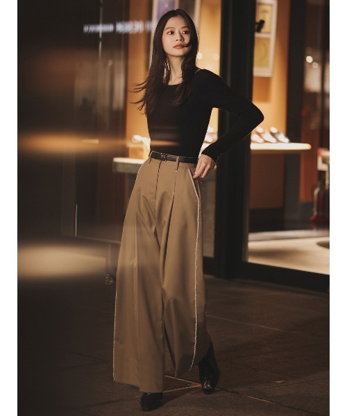 ニットボディスーツ（ニット/セーター）｜anuans（アニュアンス）の