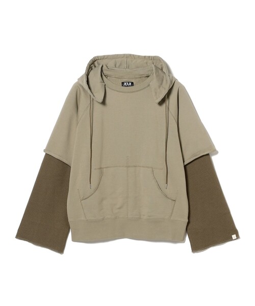 セール】FAF（Fake As Flowers）/ Double Sleeve Hoodie（スウェット