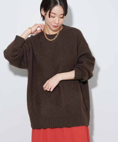 plage（プラージュ）の「Yak Big プルオーバー（ニット/セーター