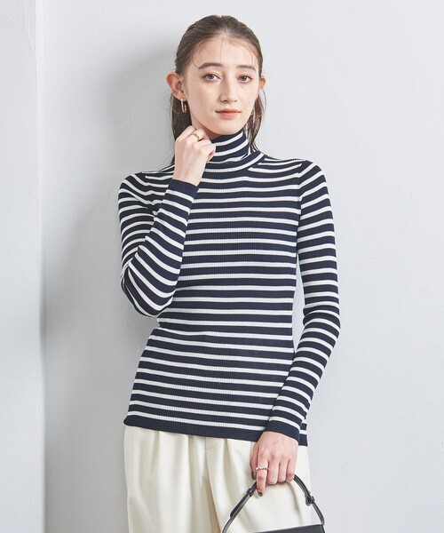 UNITED ARROWS（ユナイテッドアローズ）の「シルクリブ ボーダー