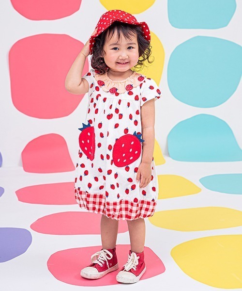 ベイビーチアー BABY CHEER ワンピース もも 90・120 おそろい