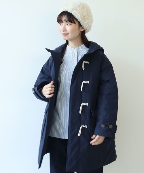 bulle de savon（ビュルデサボン）の「evodown ダッフルコート